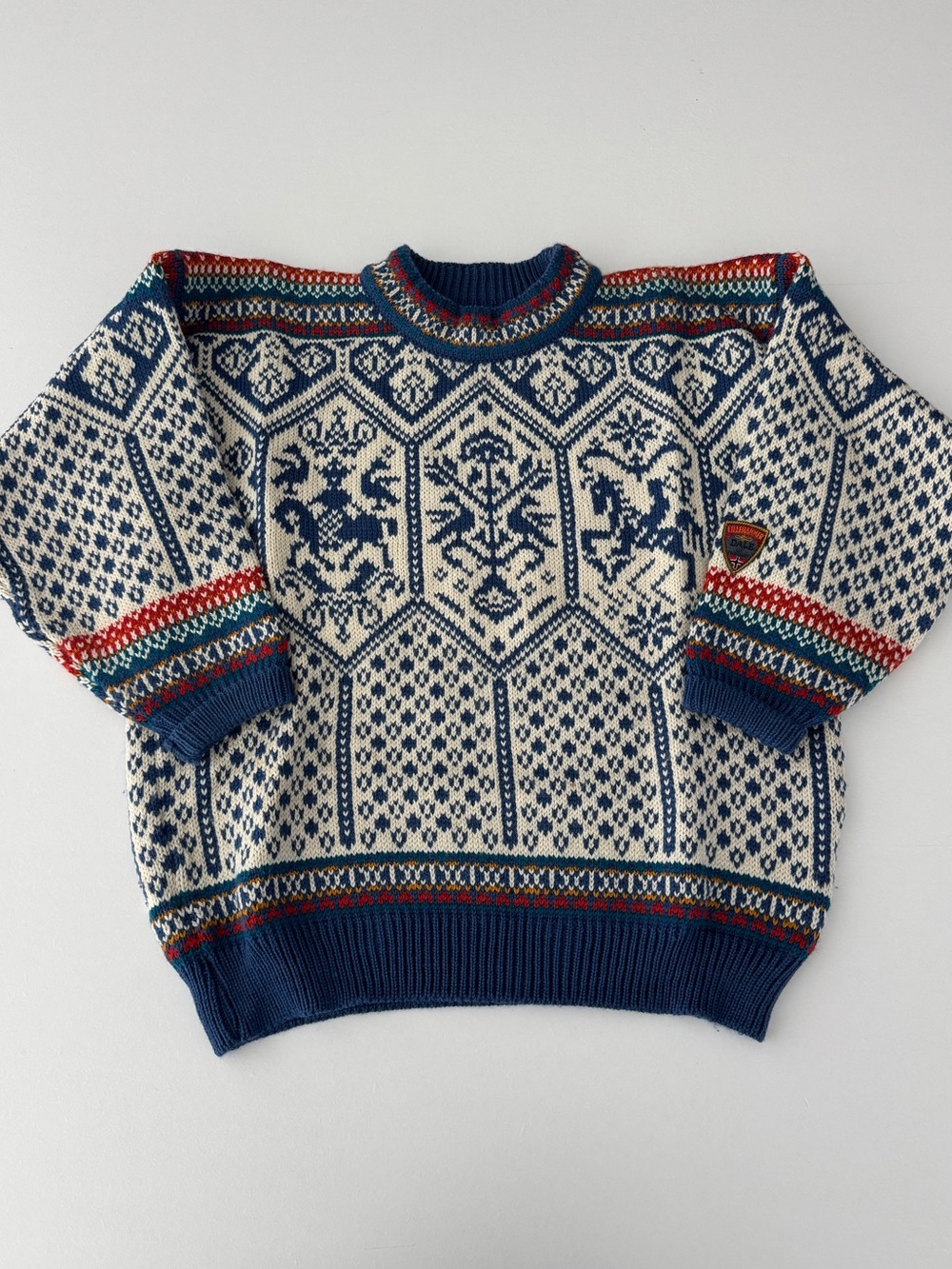 Vintage Dale of Norway Olympic Knit Sweater
